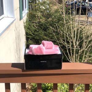 Kids Pink Nine West Slippers